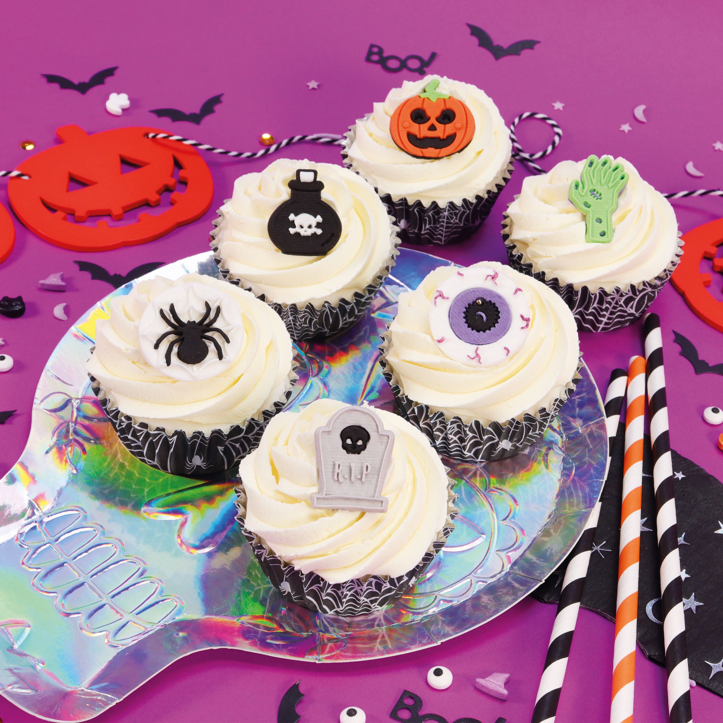 cukrová dekorace Halloween